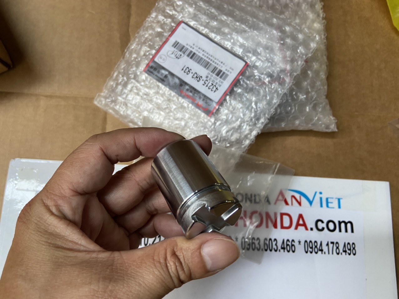 Piston phanh sau xe Honda CITY 2013